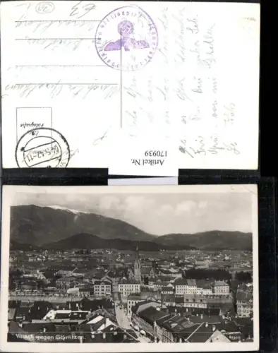 170939,Villach geg. Görlitzen Ortsansicht