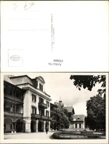 195009,Villach Warmbad Kurhotel