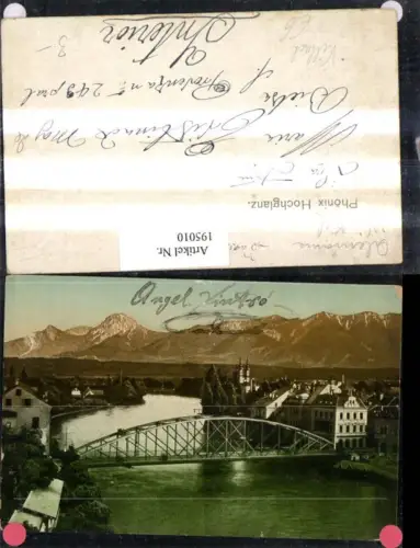 195010,Villach Teilansicht Brücke