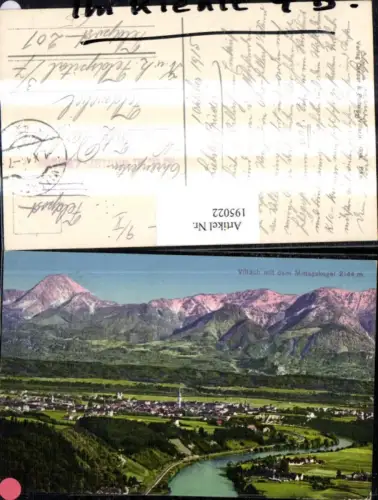 195022,Villach Totale m. d. Mittagskogel
