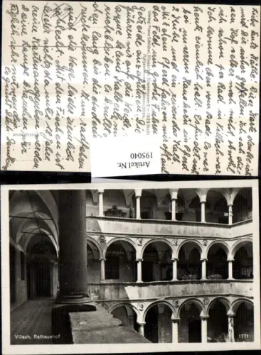 195040,Villach Rathaushof Hof Arkaden