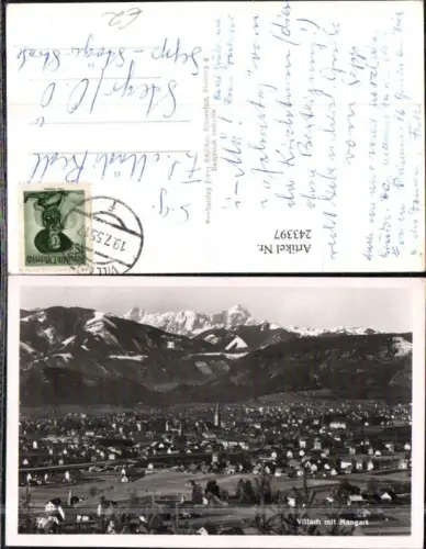 243397,Villach Totale m. Mangart
