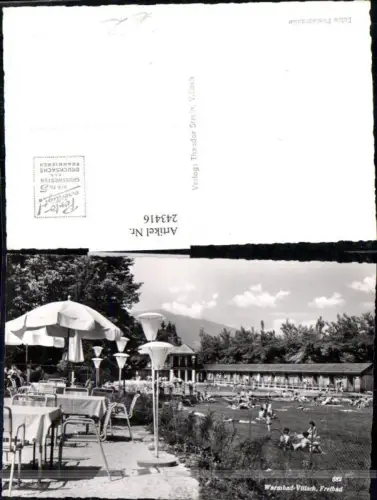 243416,Villach Freibad Liegewiese Terrasse