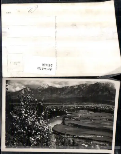 243420,Villach Totale m. Mittagskogel