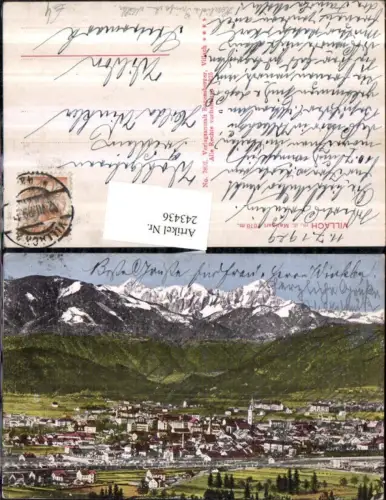 243436,Villach Totale m. d. Mangart