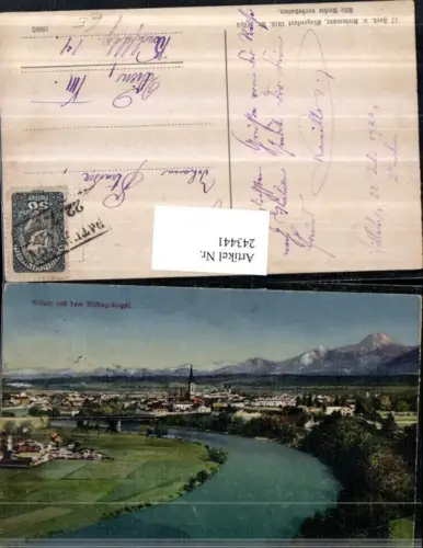 243441,Villach Totale m. d. Mittagskogel