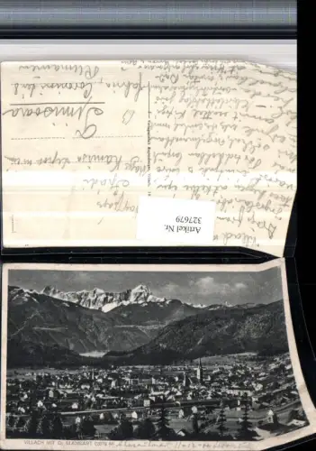 327679,Villach Totale m. Mangart Bergkulisse