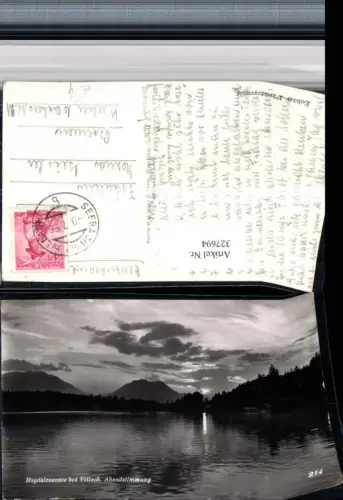 327694,Villach Magdalenensee See Abendstimmung