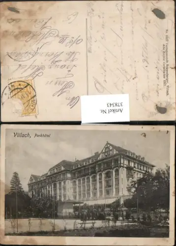 378343,Villach Parkhotel Gebäude