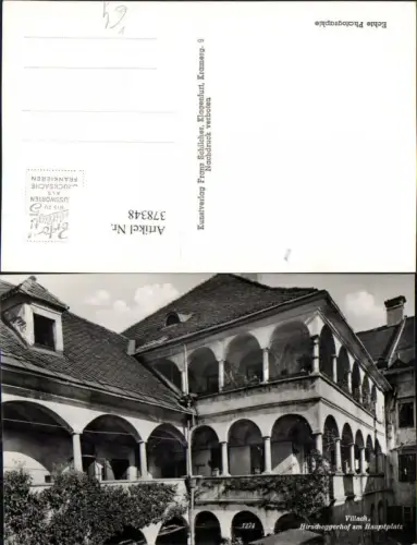 378348,Villach Hirscheggerhof am Hauptplatz Arkaden pub Franz Schilcher 1274