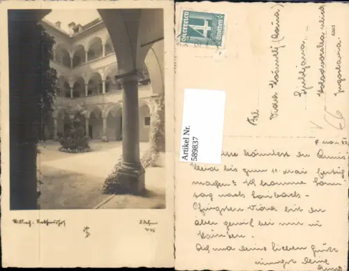 589837,Foto-AK Villach Rathaushof pub Dr. Defner V 18