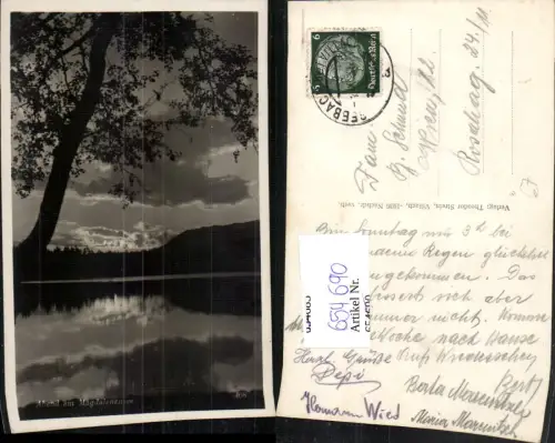 654690,Abend a. Magdalensee Villach