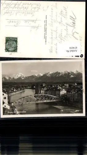 674231,Villach Brücke Drau