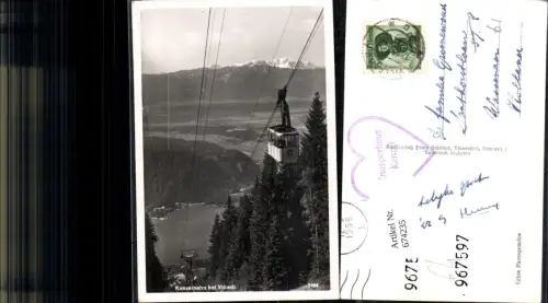 674235,Villach Kanzelbahn Gondel