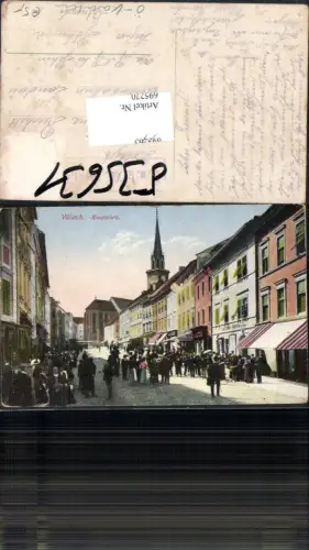 695270 Villach Hauptplatz gel Leipa Böhmen Eisenbahn