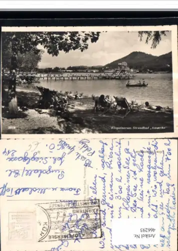 466293,Klopeinersee See b. St. Kanzian Strandbad Amerika