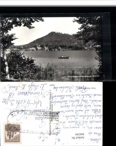 466294,Klopeinersee See b. St. Kanzian m. Georgibergl