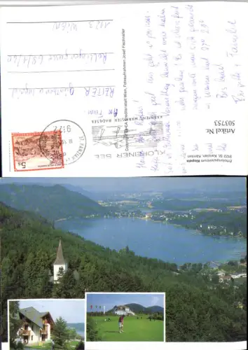 503753,St. Kanzian Erholungszentrum Klopein See Golf Mehrbildkarte