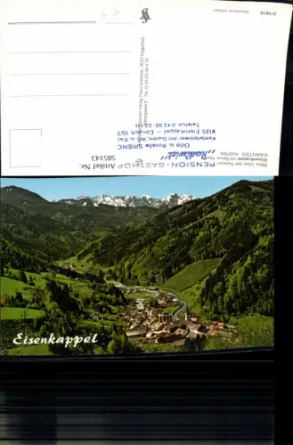585143,Eisenkappel-Vellach Eisenkappel m. Steiner Alpe Totale