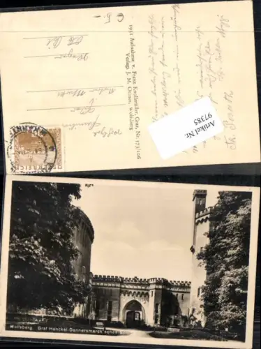 97385,Wolfsberg in Kärnten Graf Henckel Donnersmarck Schloss