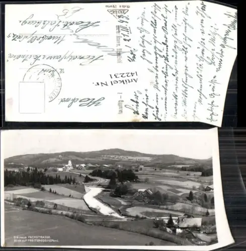 142231,Pack Packstrasse Preitenegg Blick auf den Ort