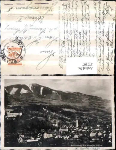 277107,Wolfsberg m. Koralpe Totale