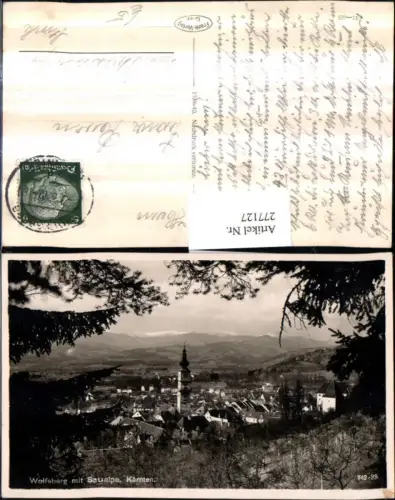 277127,Wolfsberg Totale m. Saualpe