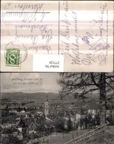 277128,Wolfsberg Totale m. Saualpe