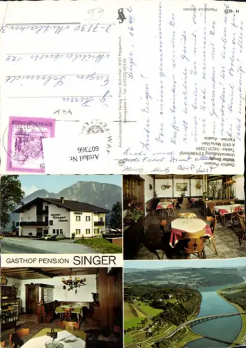 607366,Mehrbild Ak Maria Rain Gasthof Pension Singer