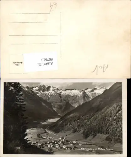 607619,Foto Ak Mallnitz g. d. Hohen Tauern