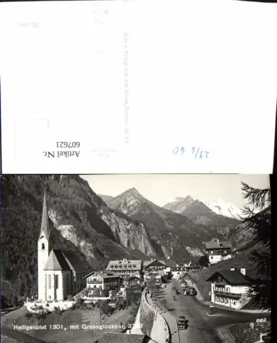 607621,Foto Ak Heiligenblut am Großglockner Ansicht