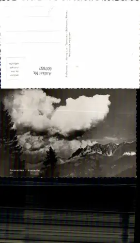 607657,Foto Ak Karawanken Koschutta Koschuta b. Klagenfurt