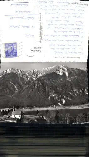 607751,Presseggersee m. Spitzegel Hermagor