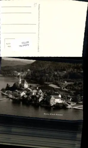 607753,Foto Ak Maria Wörth Totale
