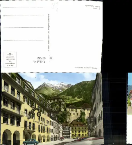 607765,Feldkirch Hotel Löwen pub Risch-Lau F 4466