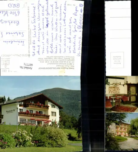 607771,Millstatt Matzelsdorf Hotel Pension Matzelsdorferhof