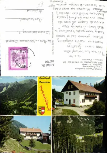 607790,Mehrbild Ak Penk Mölltal Gasthof Pension Alpenheim