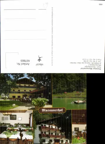 607869,Mehrbild Ak St Veit a. d. Glan Pension Muraunerhof