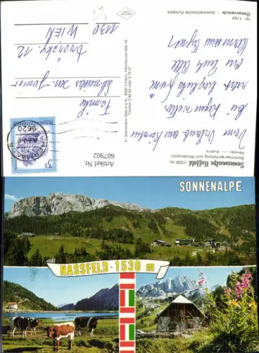 607902,Mehrbild Ak Sonnenalpe Naßfeld Nassfeld Hermagor-Pressegger See