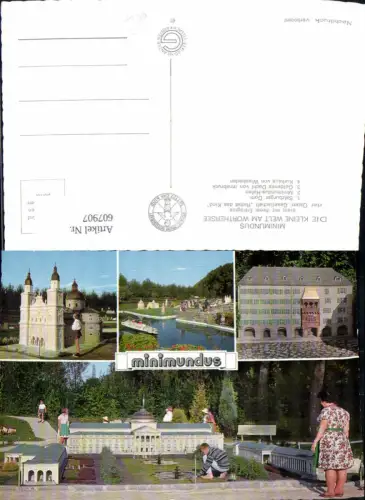 607907,Mehrbild Ak Klagenfurt am Wörthersee Minimundus