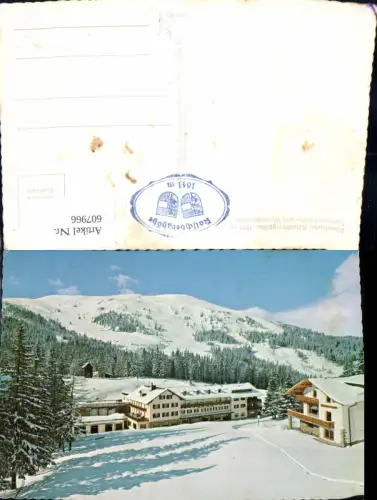 607966,Alpenhotel Katschberghöhe Winteransicht Rennweg am Katschberg
