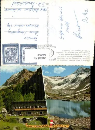 607968,Mehrbild Ak Gasthaus Alter Pocher Heiligenblut a. Großglockner Zirmsee