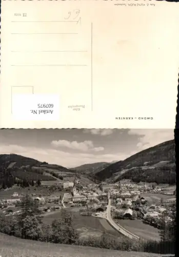 607975,Foto Ak Gmünd i. Kärnten Totale pub Foto Kunz-Ruda