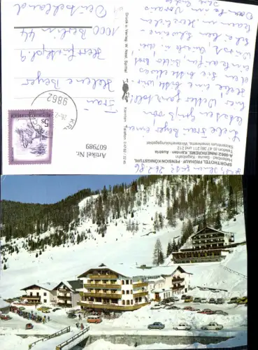 607989,Innerkrems Sporthotel Frühauf Pension Königstuhl Wintersport VW Käfer VW Bully