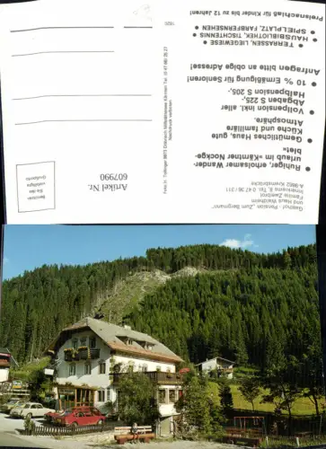 607990,Kremsbrücke Krems in Kärnten Gasthof Pension Zum Bergmann