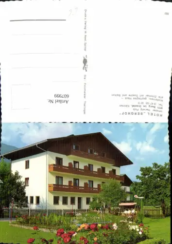 607999,Berg i. Drautal Hotel Berghof