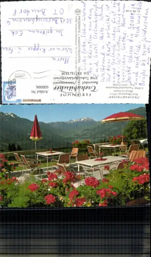 608006,Techendorf a. Weißensee Tschabitscher Alm-Restaurant Blick ins Drautal