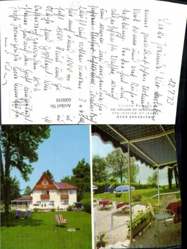 608016,Mehrbild Ak Krumpendorf a. Wörthersee Gästehaus Koch
