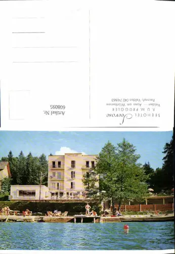 608095,Velden Auen a. Wörthersee Seehotel Seerose