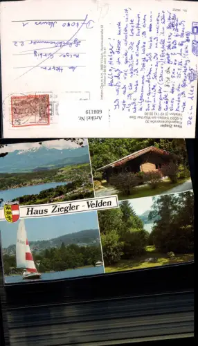 608119,Velden a. Wörthersee Haus Ziegler Segelboot Segeln